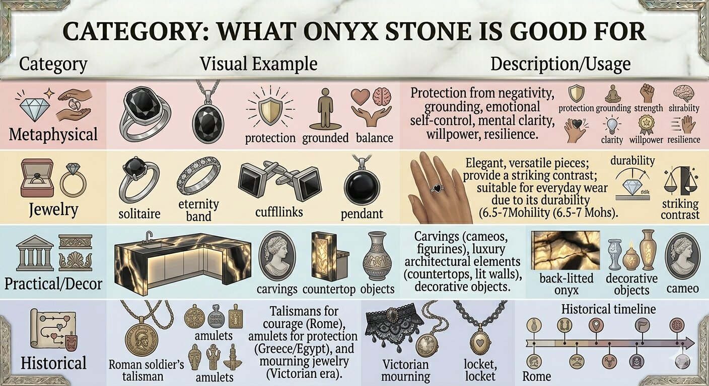 What Onyx Stone is Good For